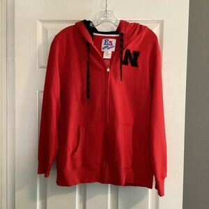 PEACE LOVE HUSKERS HOODIE